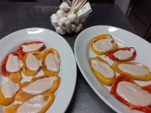 peperoni con bagna caoda